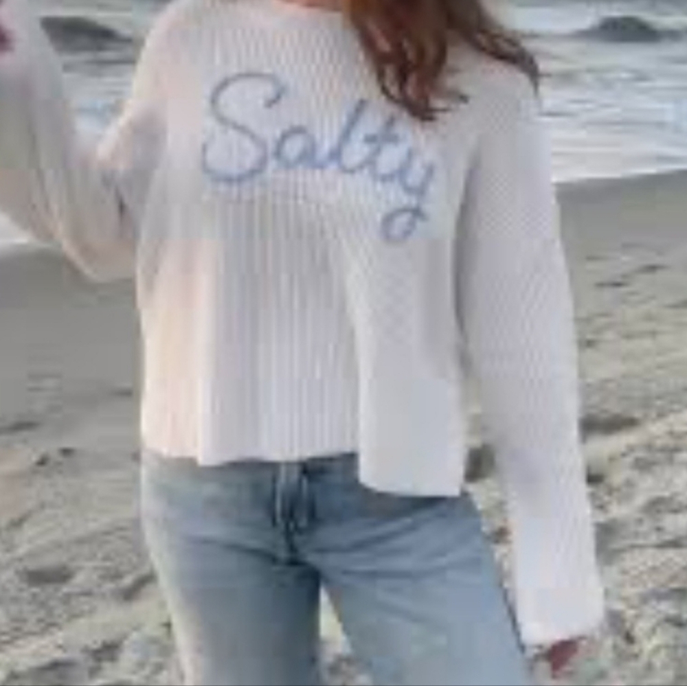 Moon & Madison SALTY Bell Sleeve Sweater